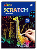 Mini Dinosaurs Scratch Book