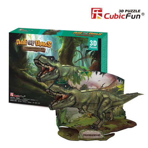 Tyrannosaurus Rex Dinosaur Cubic Fun