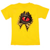 DInoGear Dinosaur T-Shirt in Yellow - Back View DInoGear Dinosaur T-Shirt in Yellow - Back View