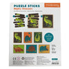 Puzzle Sticks - Mighty Dinosaur 6 puzzles Puzzle Sticks - Mighty Dinosaur 6 puzzles