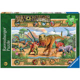 Ravensburger Dinosaurs Volcano Scene Puzzle 100pc