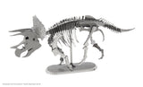 Triceratops Skeleton - 3D Metal Model Kit