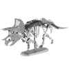 Triceratops Skeleton - 3D Metal Model Kit