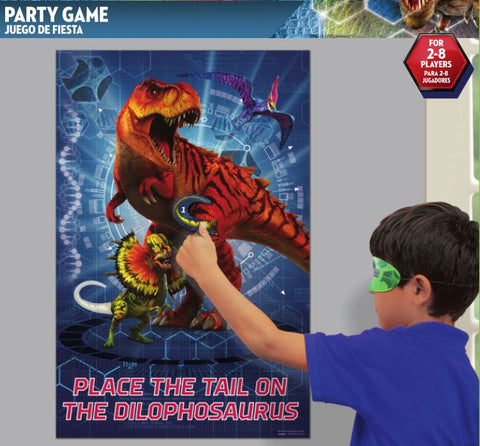 Party Game - Pin the tail on Dilophosaurus
