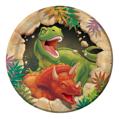 Dino Blast Luncheon Plate 8Pk