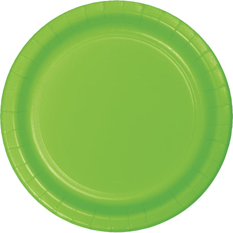 Luncheon Plate Round Fresh Lime pack of 24