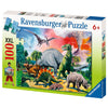 Ravensburger Among the Dinosaurs Puzzle 100pc XXL