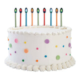 Candles Color Flame Birthday Pk12