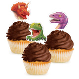 Dino Blast Cupcake Toppers packet of 12