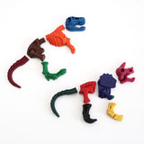 Dinosaur Skeleton Crayons set of 11