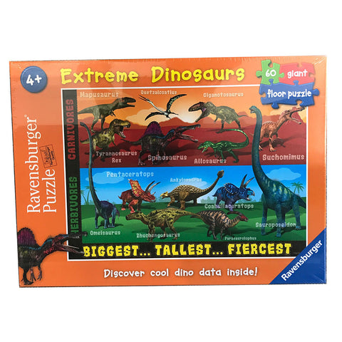 Extreme Dinosaurs 60pc floor puzzle