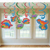 Hanging Swirls Dinosaur Value Pack