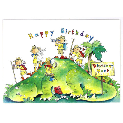 Happy Birthday Dinosaur Hunt