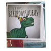 Happy Birthdaysaurus Card with a science experiment inside