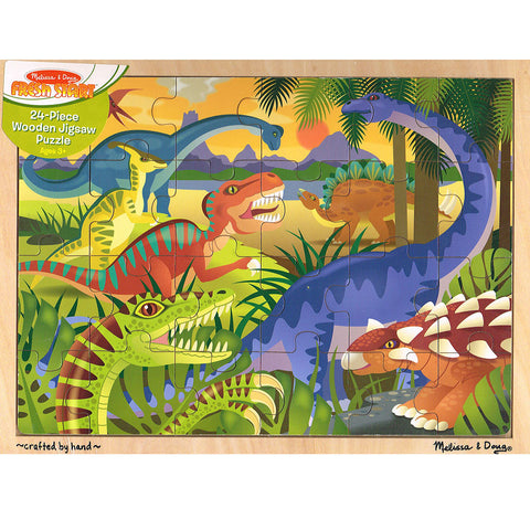 Melissa and Doug 24pc Dinosaur Jigsaw Puzzle