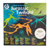 Jurassic twilight glow in the dark mobile - large