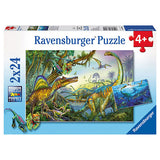 Primeval Giants - Ravensburger Puzzle 2 x 24 pieces