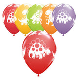 Cute Dinosaur Balloons 28cm pk 10, 12 or 24