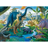 Dinosaurs River Scene Puzzle 100pc XXL