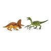 Schleich - Triceratops and Therizinosaurus (small) - Boxed