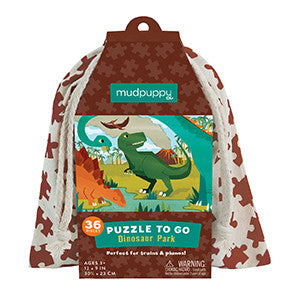 Puzzle to go Dinosaur Park 36pc